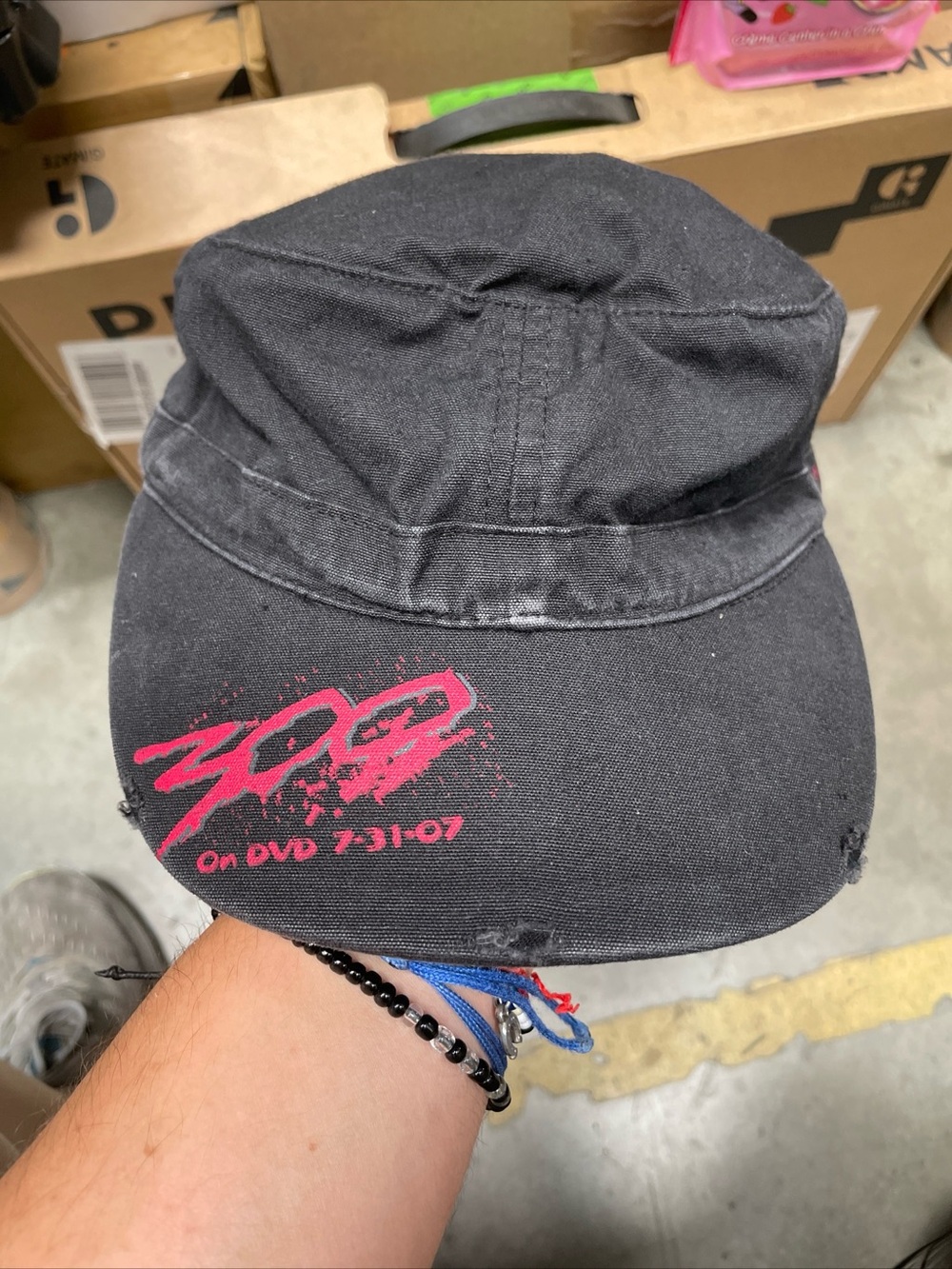Vintage 300 Movie Promo Hat Spartans Warner Brothers Frank Miller Zack Snyder